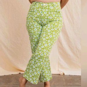 Big Bud Press Green Floral Pants